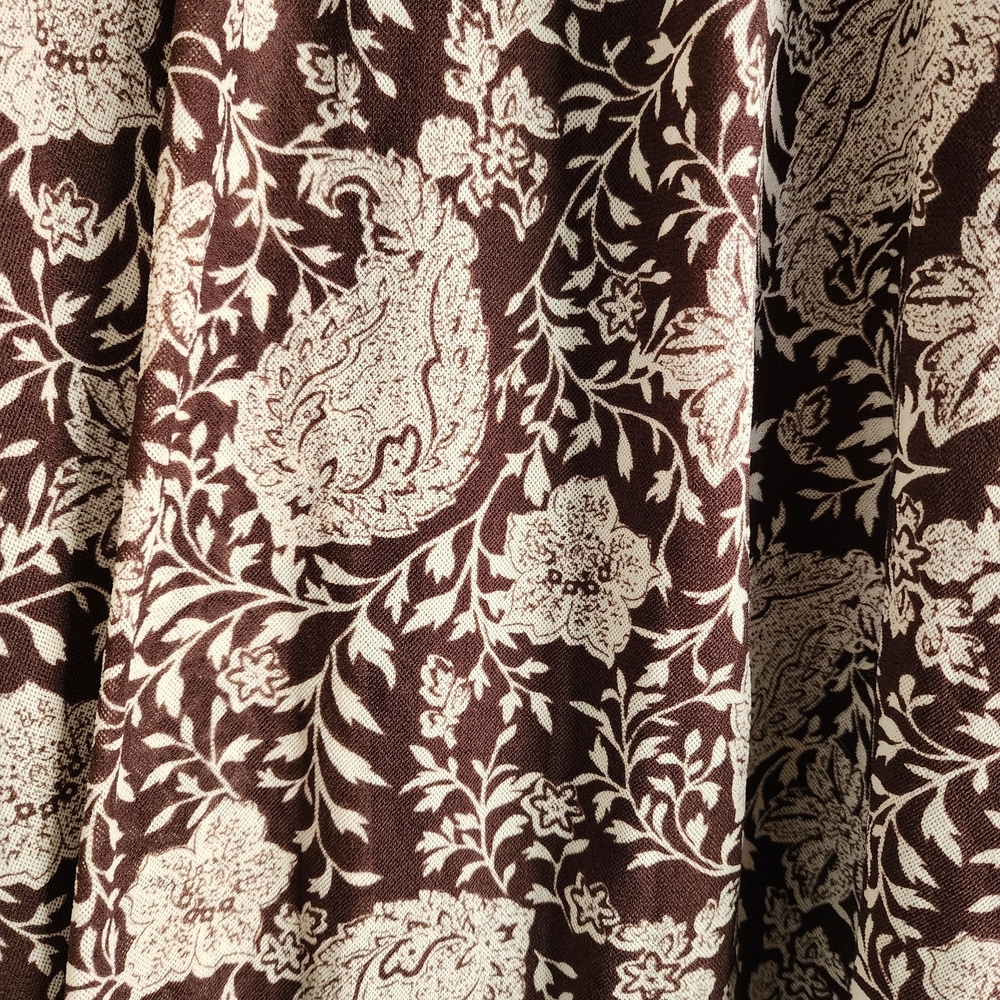 Apt. 9 Brown and White Floral Dress - Picture 5 of 9